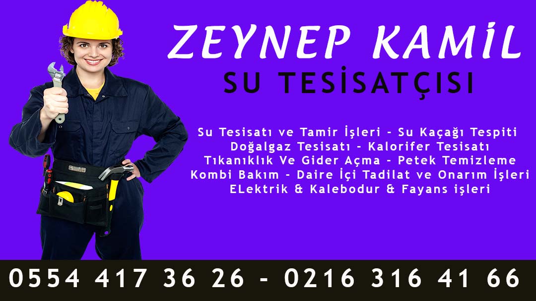 Zeynep Kamil Su Tesisatçısı